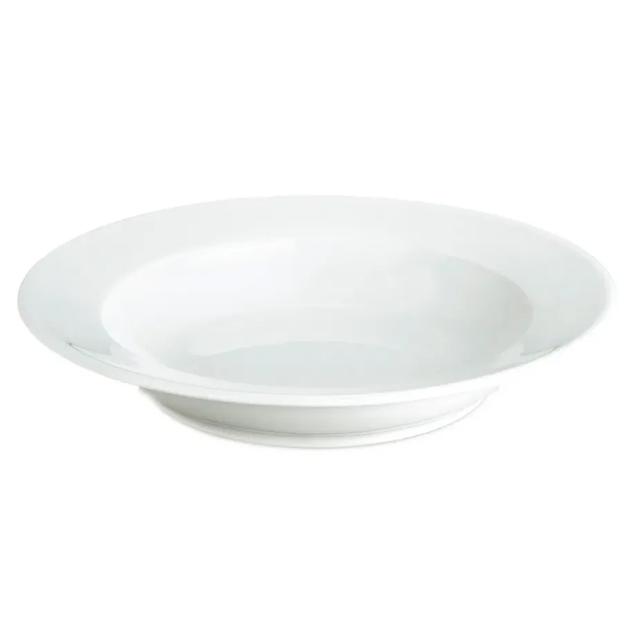 Sancerre diep bord doorsnee 22 cm, Wit