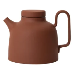 Sand theepot 65 cl, Red clay