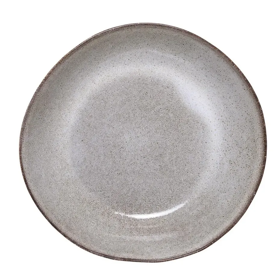 Sandrine diep bord, grijs