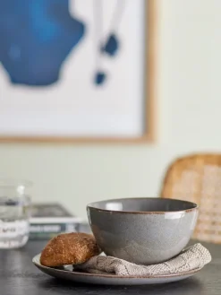 Sandrine ontbijtgarnituur 12-delig, Grijs