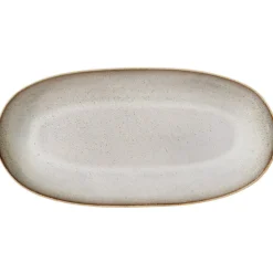 Sandrine serveerbord groot, lichtgrijs