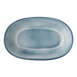 Sandrine serveerschaal 20x32 cm, Blauw