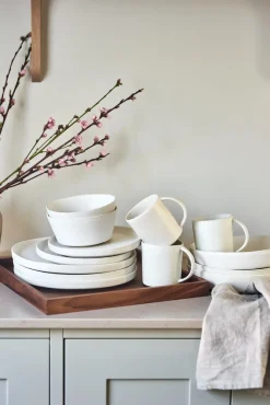 Sandsbro bordje, Offwhite, Ø20 cm