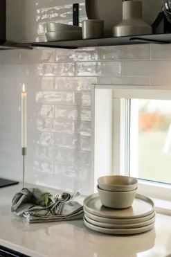 Sandsbro kom, Lichtgrijs, Ø15 cm