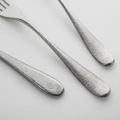 Sandstone dinervork glanzend, Roestvrij staal