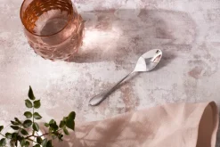 Sandstone theelepel glanzend, Roestvrij staal