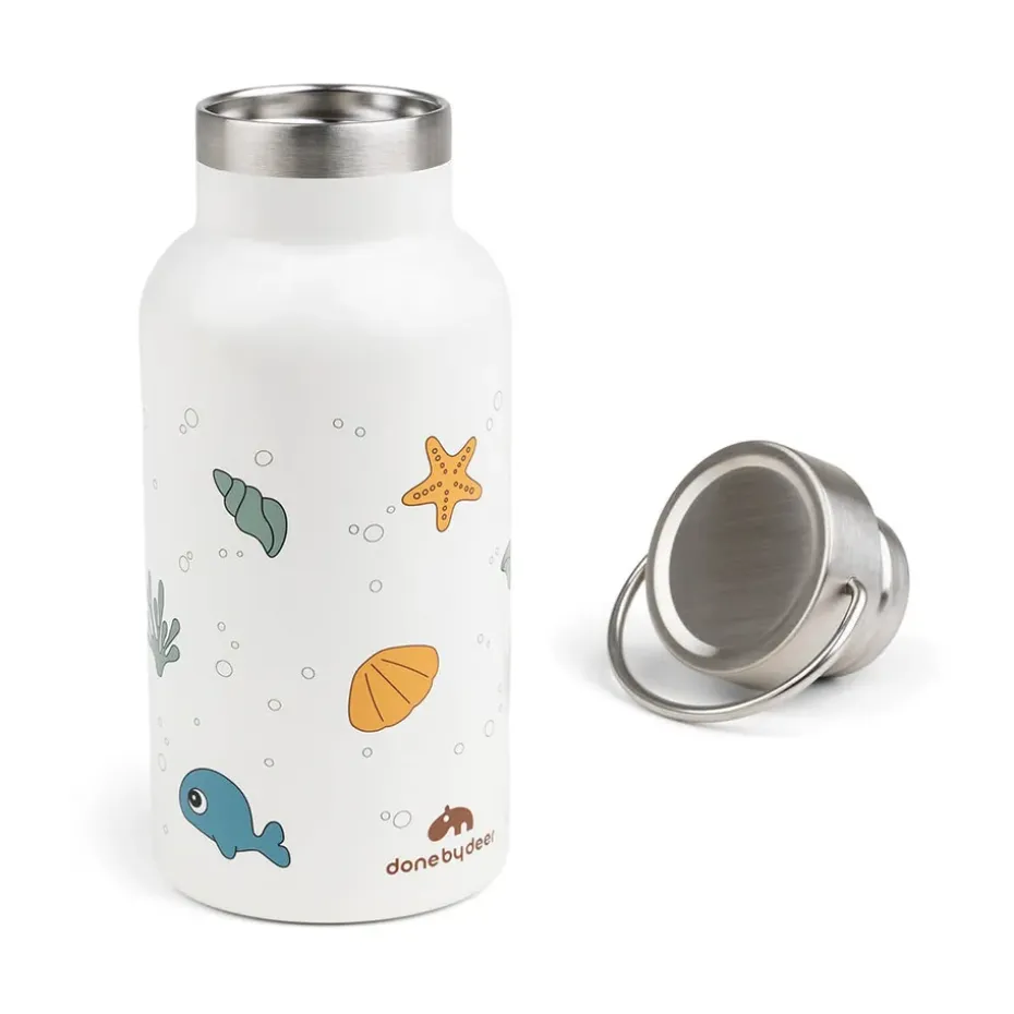 Sea friends thermosfles 35 cl, Beige
