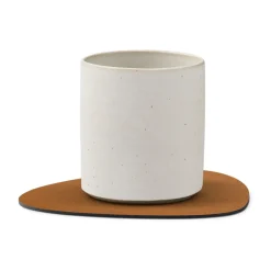 Serene glasonderzetter curve 11x13 cm, Nature