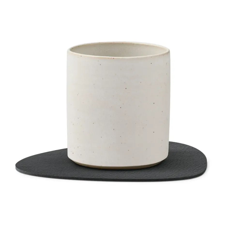 Serene glasonderzetter curve 11x13 cm, Anthracite