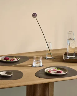 Serene placemat curve L 37x44 cm, Hazel