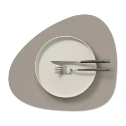 Serene placemat curve M, Ash