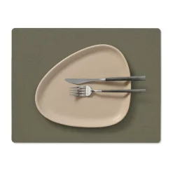 Serene placemat square M 26,5x34,5 cm, Moss