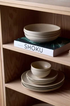 Shoku schaal Ø23 cm, Beige