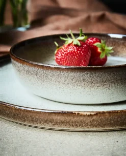 Søholm Sonja diep bord Ø18 cm, Brown