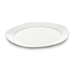 Silhouette bord M Ø23,5 cm 4-pack, White