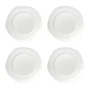 Silhouette bord XS Ø17 cm 4-pack, White