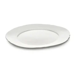 Silhouette bord XS Ø17 cm 4-pack, White