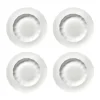 Silhouette diep bord L Ø27 cm 4-pack, White