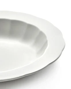 Silhouette diep bord L Ø27 cm 4-pack, White