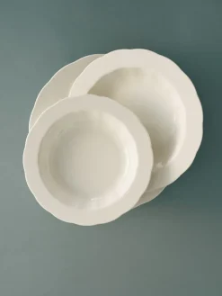 Silhouette diep bord M Ø23,7 cm 4-pack, White