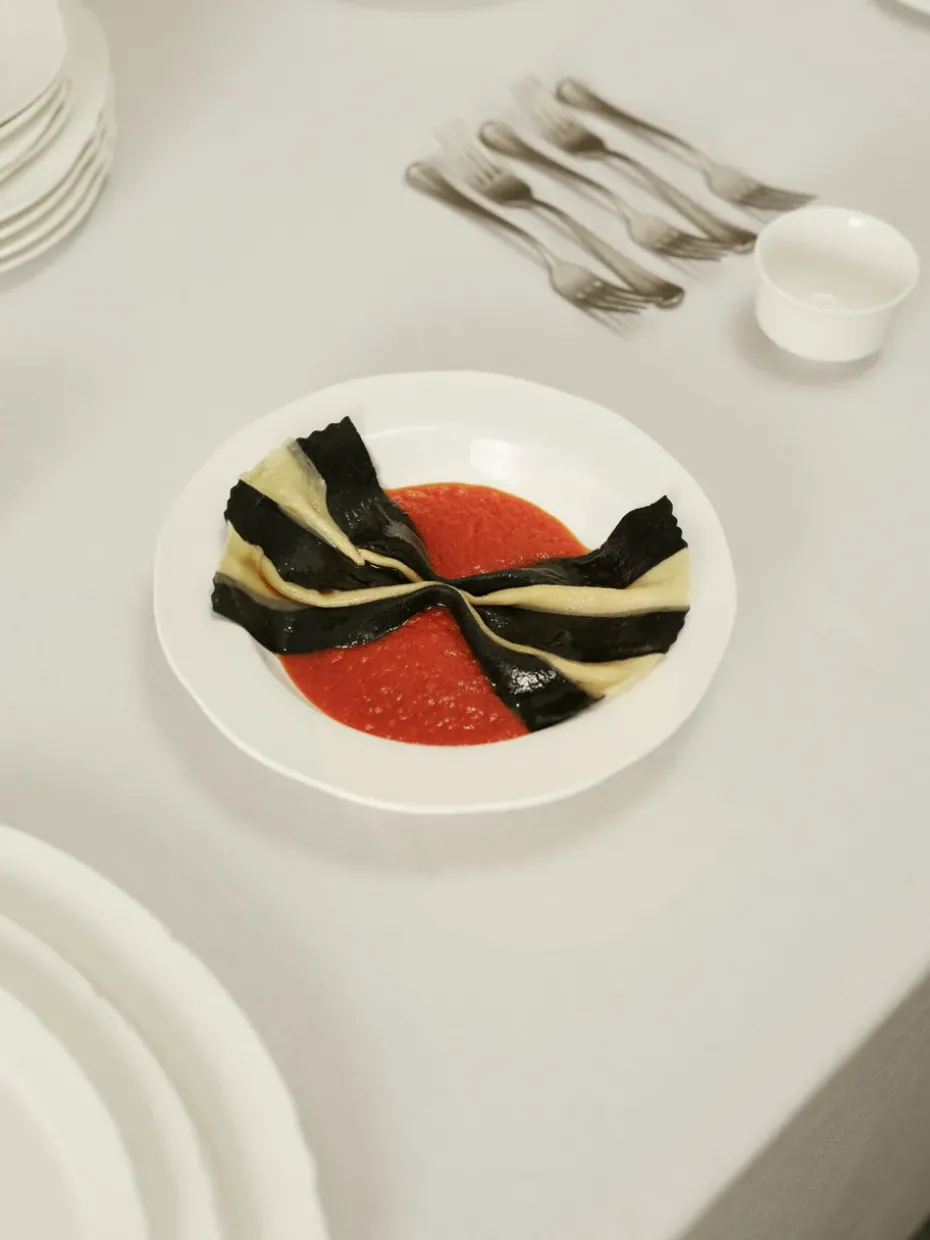 Silhouette diep bord M Ø23,7 cm 4-pack, White