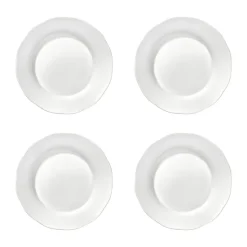 Silhouette diepe bijbord L Ø18,5 cm 4-pack, White