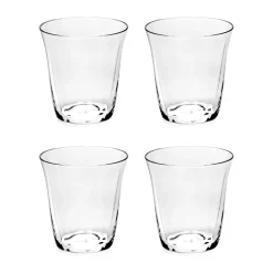 Silhouette dubbel espressoglas 11 cl 4-pack, Clear