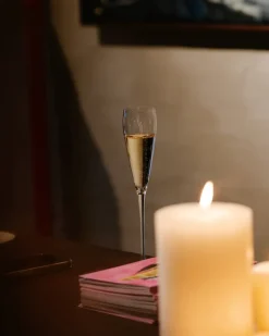 Silhouette flute champagneglas 15 cl 4-pack, Clear