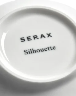 Silhouette schotel voor koffiekop Ø12,7 cm 4-pack, White