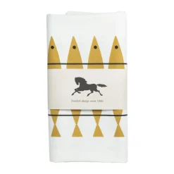 Sill gewaxte stof 145x220 cm, Oker