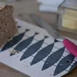 Sill serveerplank, blauw