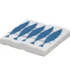 Sill servetten 20-pack, blauw-wit