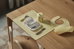 Silly slabbetje siliconen 2-pack, Blush-lemon