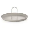 Singles dienblad met handvat Ø20 cm, Warm Grey
