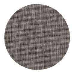 Sixten placemat rond, donkergrijs