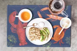 Skaldjursfest placemat, 35x48 cm