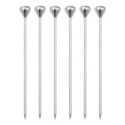 Sky cocktailprikkers 6-pack, Roestvrij staal