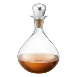 Sky wijnkaraf met kurk 145 cl, Roestvrij staal