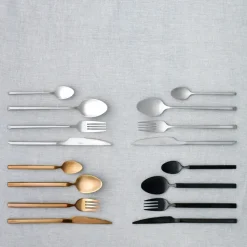Sletten bestekset 16-delig, roestvrij staal - mat