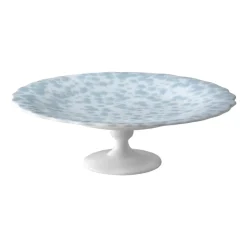 Slåpeblom taartschotel Ø21 cm, Blauw