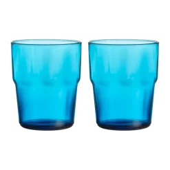 Solare drinkglas 31 cl 2-pack, Elektrisch blauw