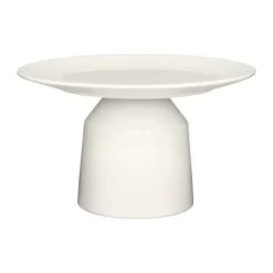 Solare serveerschaal hoog Ø24x14 cm, Wit