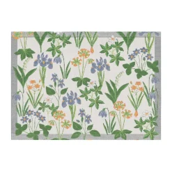 Solblå placemat 35x48 cm, Multi