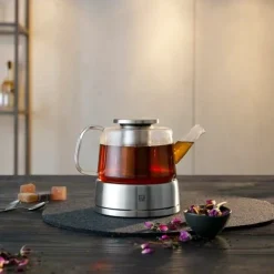 Sorrento theepot, roestvrij staal