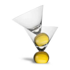 Spice glas 24 cl 2-pack, Geel-transparant