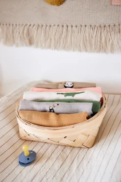 Sporta broodmand 22x22 cm, Natur