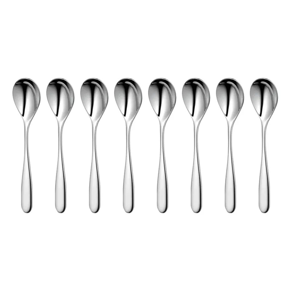 Stanton Bright koffielepel 8-pack, Roestvrij staal