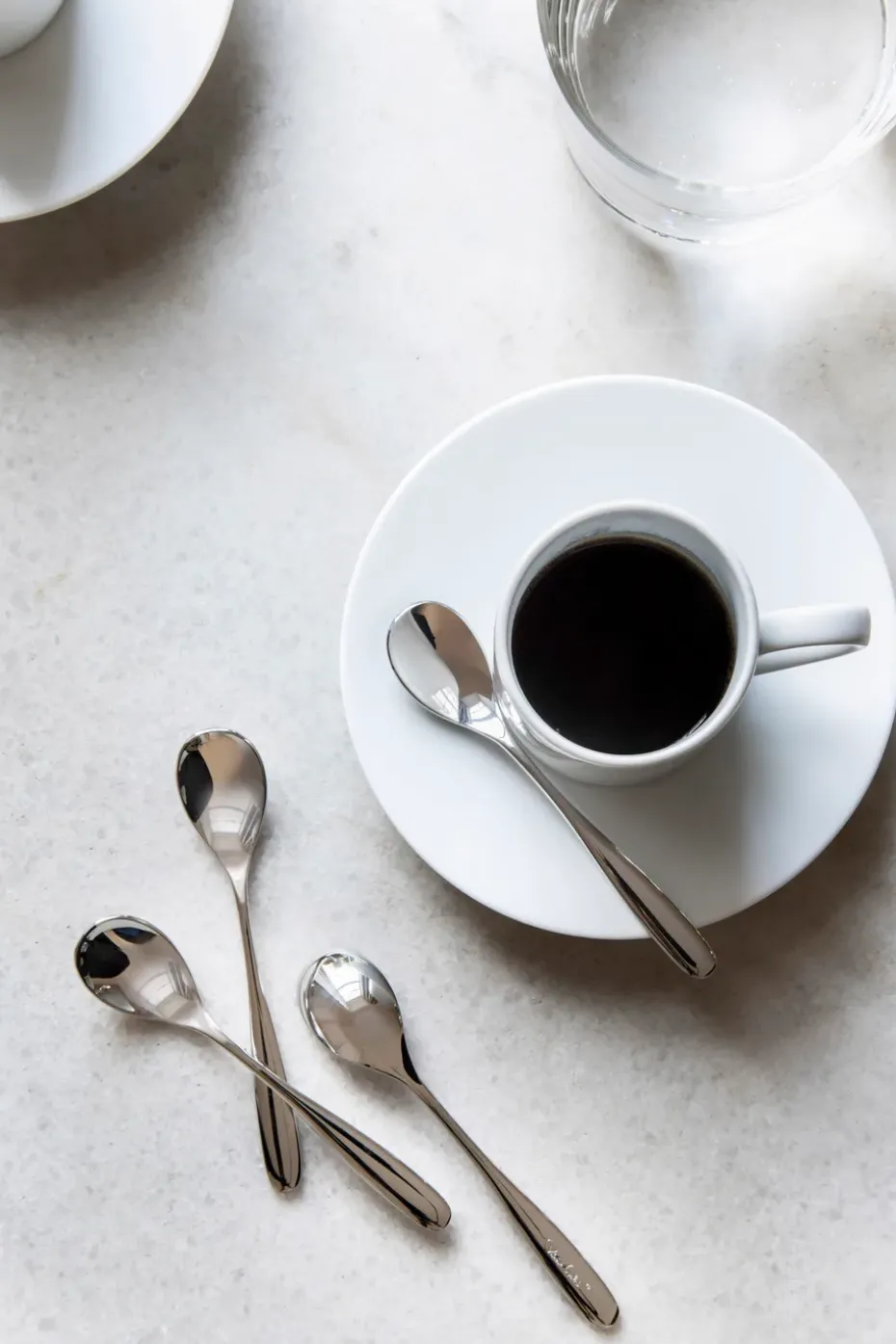 Stanton Bright koffielepel 8-pack, Roestvrij staal