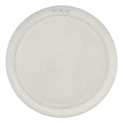 Staub New White Truffle bord, Ø22 cm