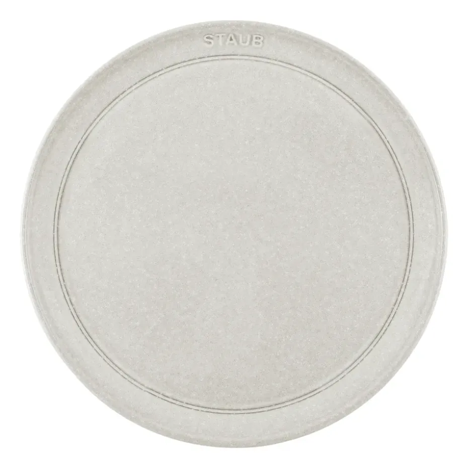 Staub New White Truffle dinerbord, Ø26 cm